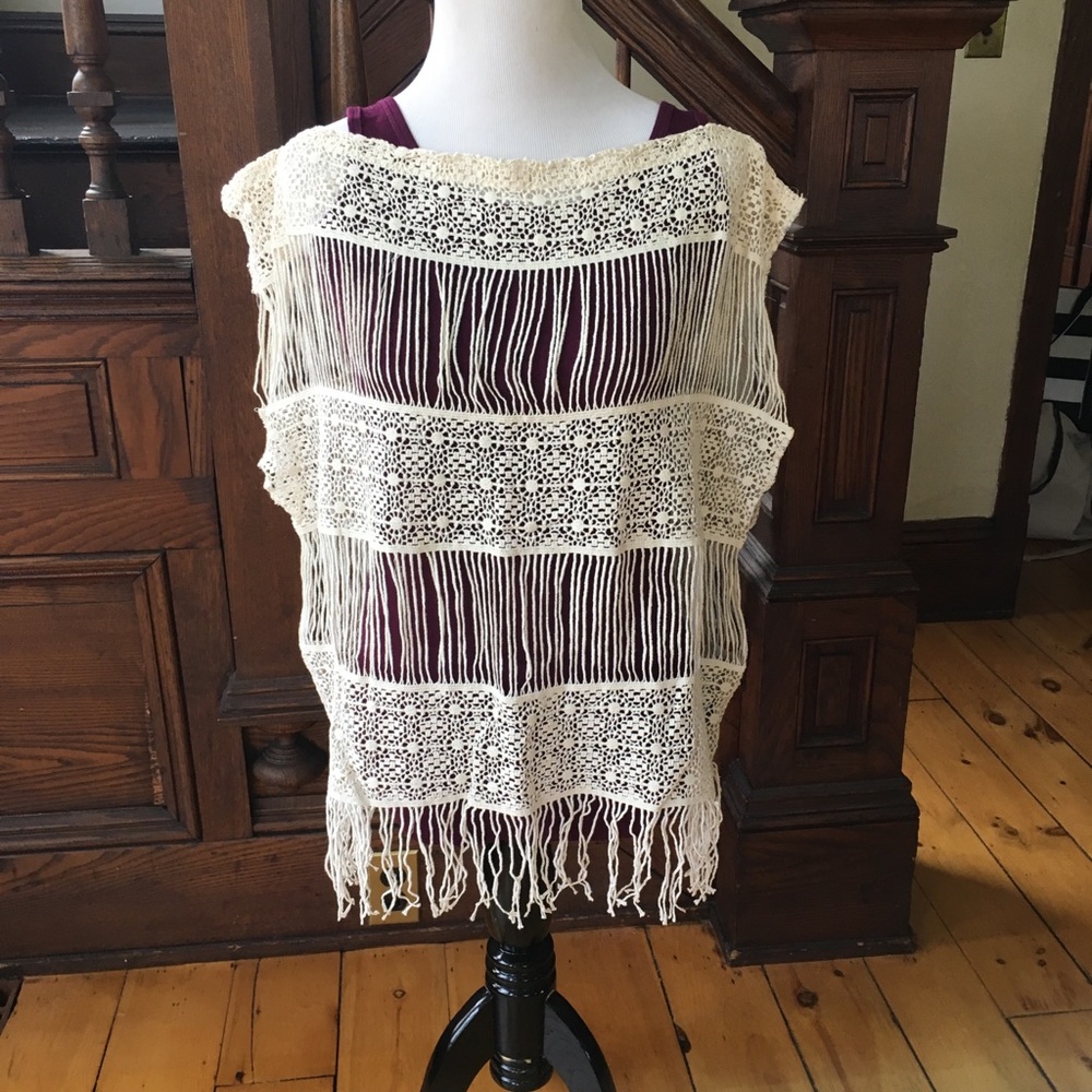 Anthropologie Macrame Top - image 2